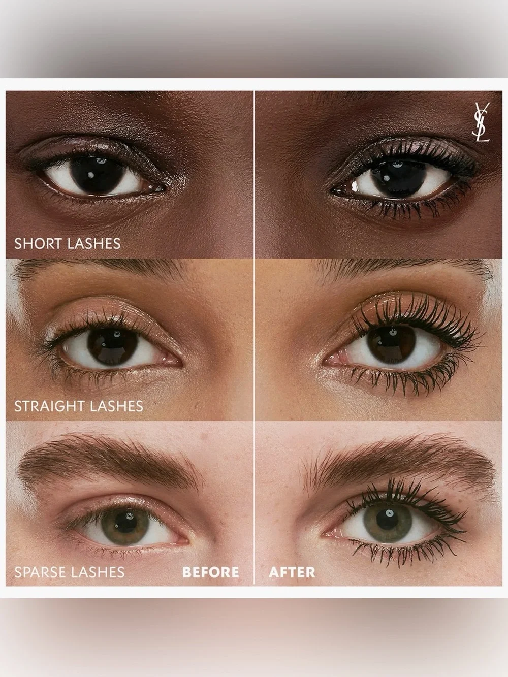 YSL Lash Clash Extreme Volume Waterproof Mascara - Black NIB
